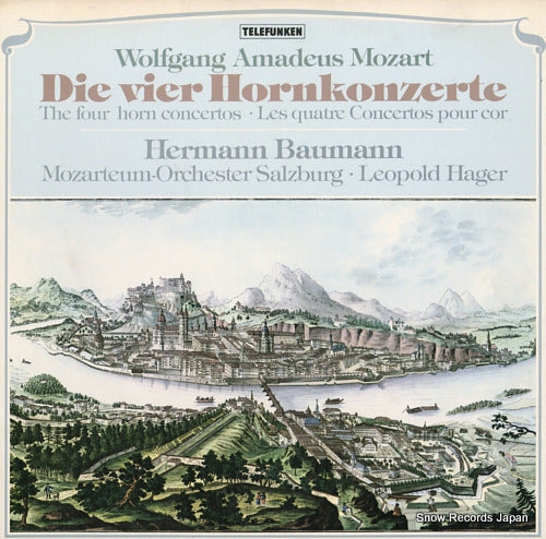 BAUMANN, HERMANN mozart; die vier hornkonzerte SLA1208