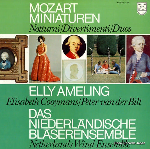 AMELING, ELLY mozart; miniaturen (notturni/divertimenti/duos) X-7583-84