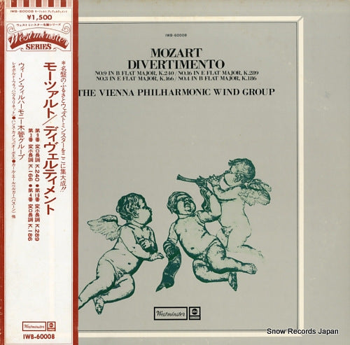 VIENNA PHILHARMONIC ORCHESTRA WIND GROUP, THE mozart; divertimento IWB-60008