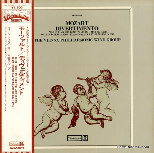 VIENNA PHILHARMONIC ORCHESTRA WIND GROUP, THE mozart; divertimento no.8 in f major, k.213 IWB-60009