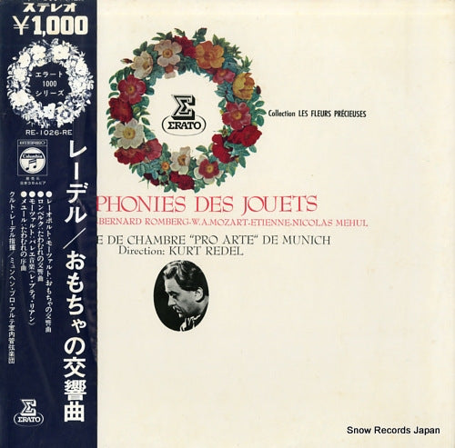 REDEL, KURT leopold mozart; symphonies des jouets RE-1026-RE