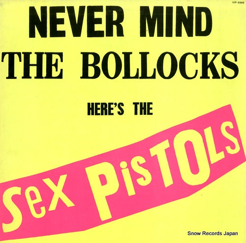 SEX PISTOLS never mind the bollocks VIP-6986