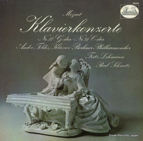 LEHMANN, FRITZ mozart; konzerte for klavier und orchester nr.17 und nr.21 89695