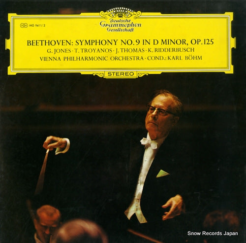 BOHM, KARL beethoven; symphony no.9 in d minor op.125 MG9411/2