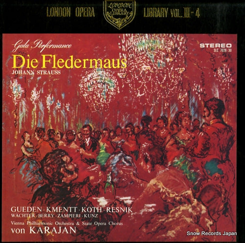 KARAJAN, HERBERT VON johann strauss; die fledermaus SLC7028/30