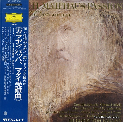 KARAJAN, HERBERT VON bach; matthaus-passion MG8173/6