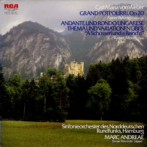 ANDREAE, MARC weber; grand potpourri, op.20 RVC-2107