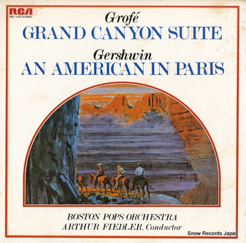 FIEDLER, ARTHUR grofe; grand canyon suite RGC-1023