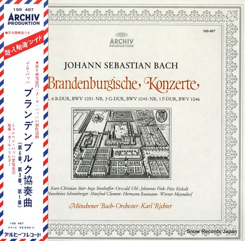 RICHTER, KARL bach; brandenburgische konzerte 198487