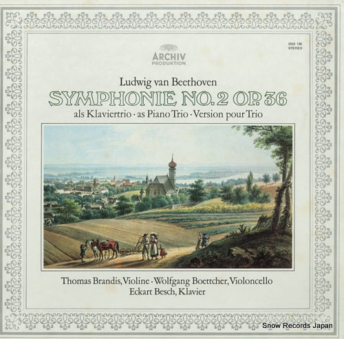 BRANDIS, THOMAS beethoven; symphonie no.2 op.36 2533136