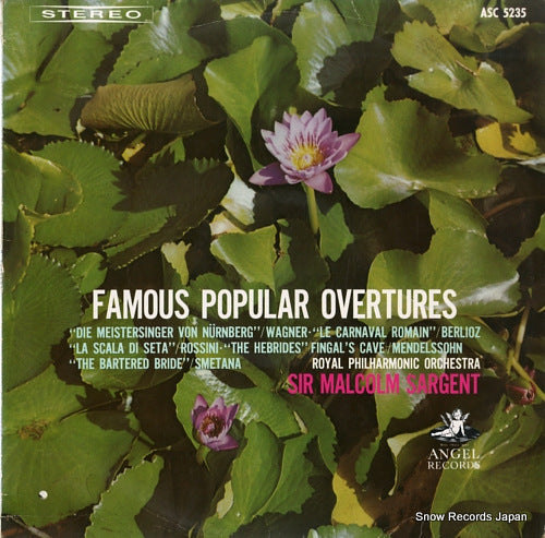 SARGENT, MALCOLM famous popular overtures ASC5235
