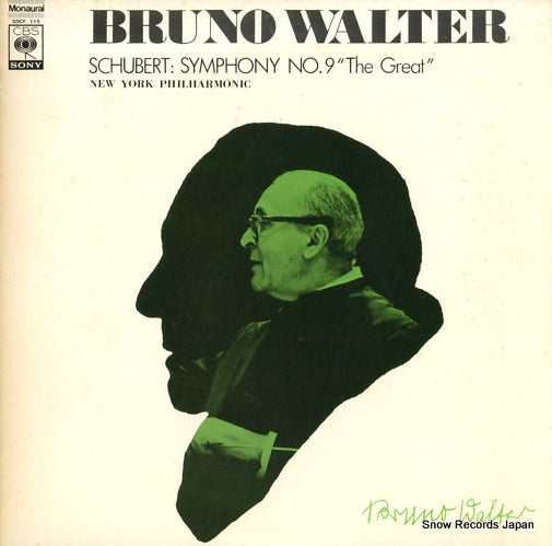 WALTER, BRUNO schubert; symphony no.9 "the great" SOCF115