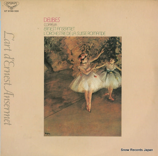 ANSERMET, ERNEST delibes; coppelia GT9199