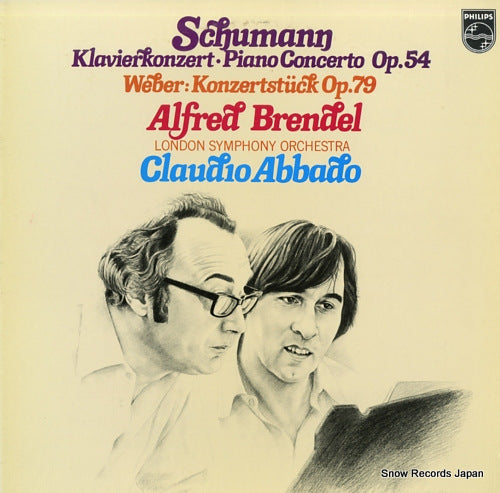 BRENDEL, ALFRED schumann; piano concerto op.54 25PC-68