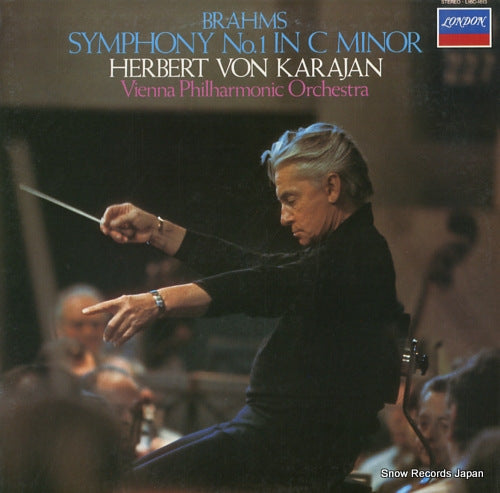 KARAJAN, HERBERT VON brahms; symphony no.1 in c minor L16C-1613