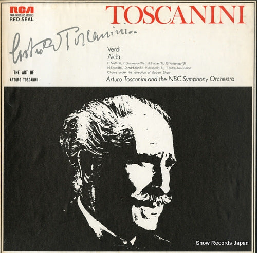 TOSCANINI, ARTURO verdi; aida SRA-8058-60