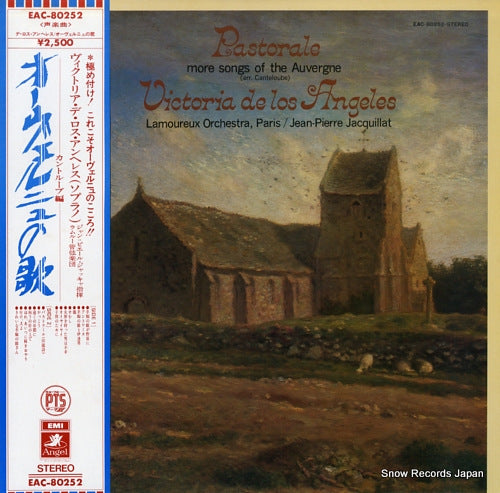 DE LOS ANGELES, VICTORIA pastorale -more songs of the auvergne (arr. canteloube) EAC-80252