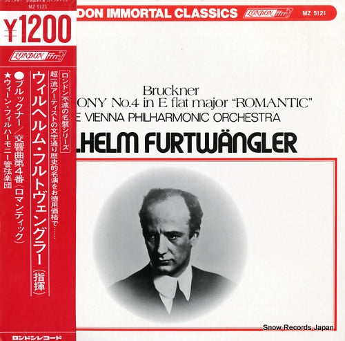 FURTWANGLER, WILHELM bruckner; symphony no.4 in e flat major "romantic" MZ5121