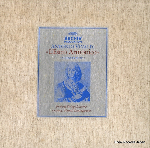 BAUMGARTNER, RUDOLF vivaldi; "l'estro armonico" 2710008/198469/71