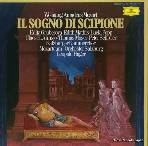 HAGER, LEOPOLD mozart; il sogno di scipione MG8417/9