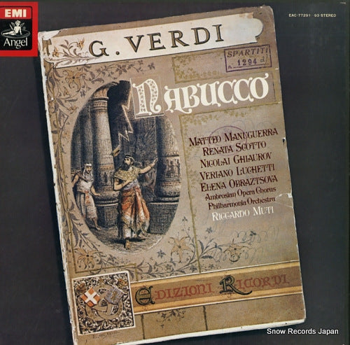MUTI, RICCARDO verdi; nabucco EAC-77291-93