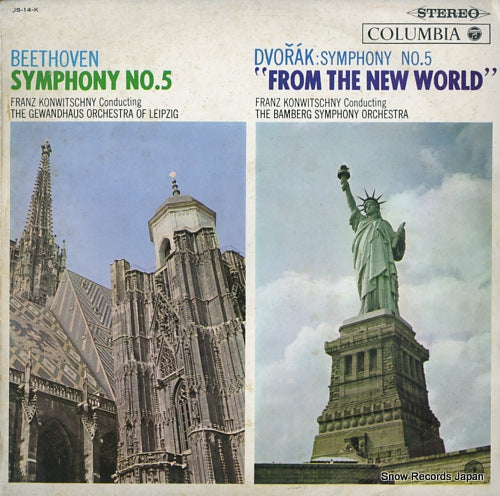 KONWITSCHNY, FRANZ dvorak; symphony no.5 "from the new world" JS-14-K