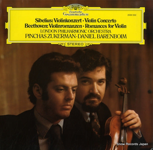 BARENBOIM, DANIEL sibelius; violin concerto 2530552