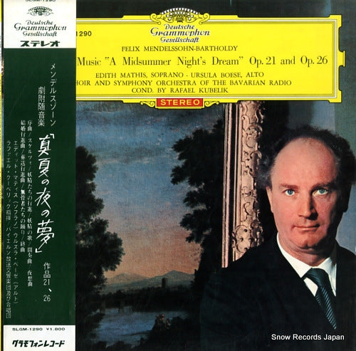 KUBELIK, RAFAEL mendelssohn; incidental music "a midsummer night's dream" op.21 and op.26 SLGM-1290