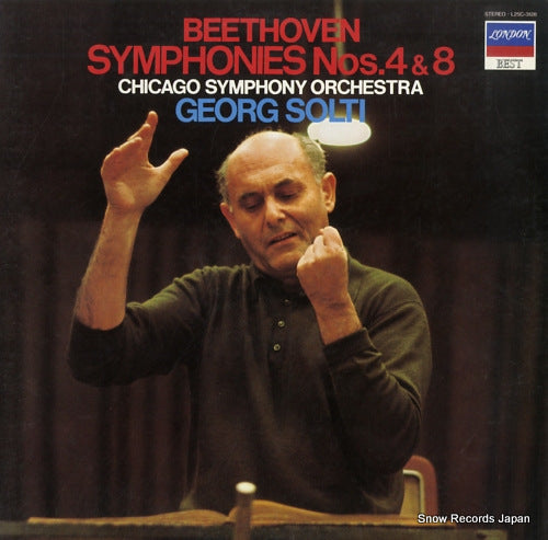SOLTI, GEORG beethoven; symphonies nos.4 & 8 L25C-3128
