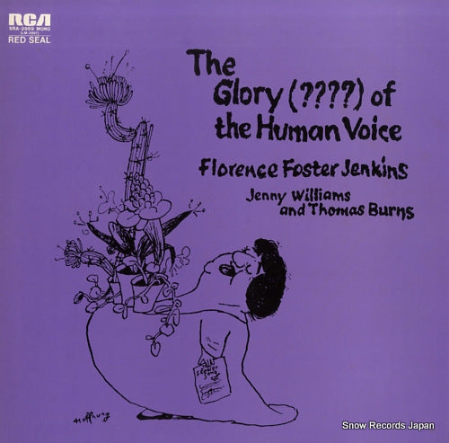 JENKINS, FLORENCE FOSTER the glory(????) of the human voice SRA-2959