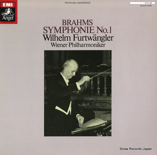 FURTWANGLER, WILHELM brahms; symphonie no.1 WF-60072