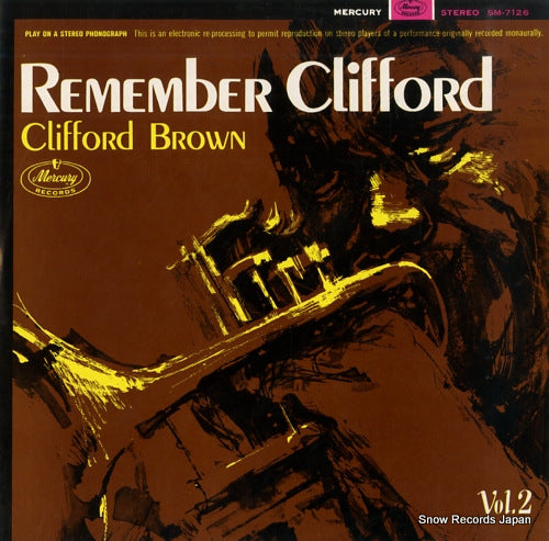 BROWN, CLIFFORD remember clifford vol.2 SM-7126