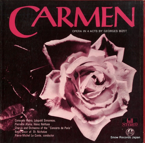 CONTE, PIERRE-MICHEL LE bizet; carmen SM-2184