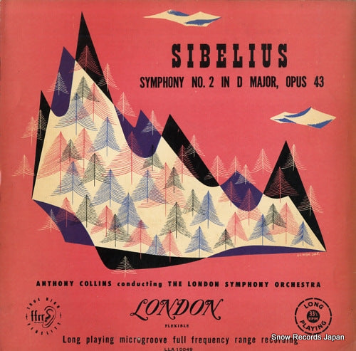 COLLINS, ANTHONY sibelius; symphony no.2 in d major LLA10049