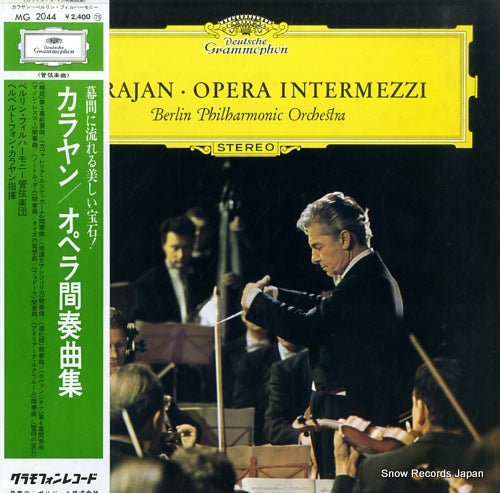 KARAJAN, HERBERT VON opera intermezzi MG-2044