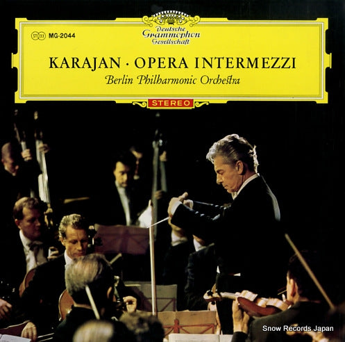 KARAJAN, HERBERT VON opera intermezzi MG-2044