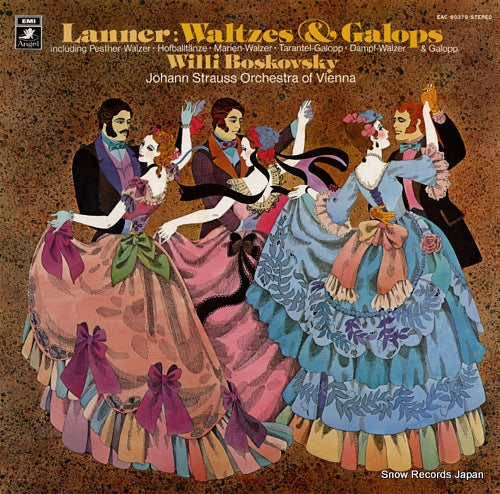 BOSKOVSKY, WILLI lanner; waltzes & galops EAC-80379