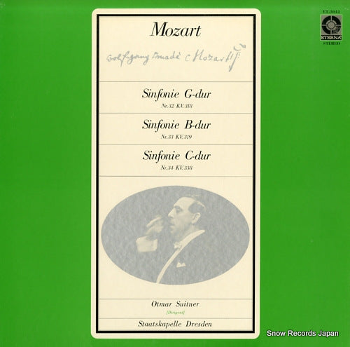 SUITNER, OTMAR mozart; sinfonie nr.32, nr.33, nr.34 ET-3041
