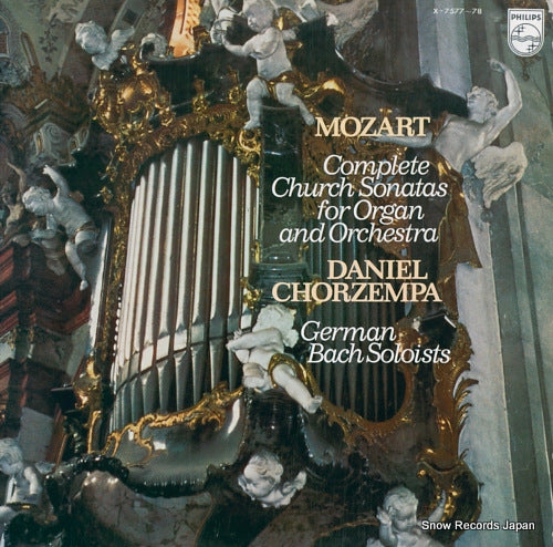 CHORZEMPA, DANIEL mozart; complete church sonatas for organ and orchestra X-7577-78