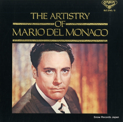 MONACO, MARIO DEL the artistry of mario del monaco SLC2141/3