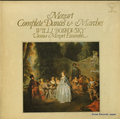 BOSKOVSKY, WILLI mozart; complete dances & marches SLE1096-1105