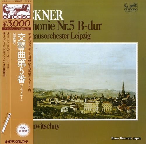 KONWITSCHNY, FRANZ bruckner; symphonie nr.5 b-dur K15C-9111/2
