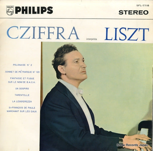CZIFFRA, GYORGY cziffra interprete liszt SFL-7718