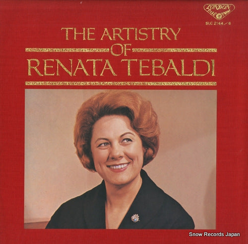 TEBALDI, RENATA the artistry of renata tebaldi SLC2144/6