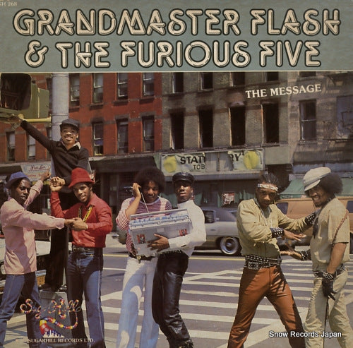 GRANDMASTER FLASH AND THE FURIOUS FIVE grandmaster flash & the furious five SH268