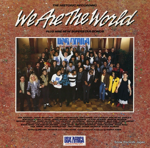 USA FOR AFRICA we are the world CBS26454
