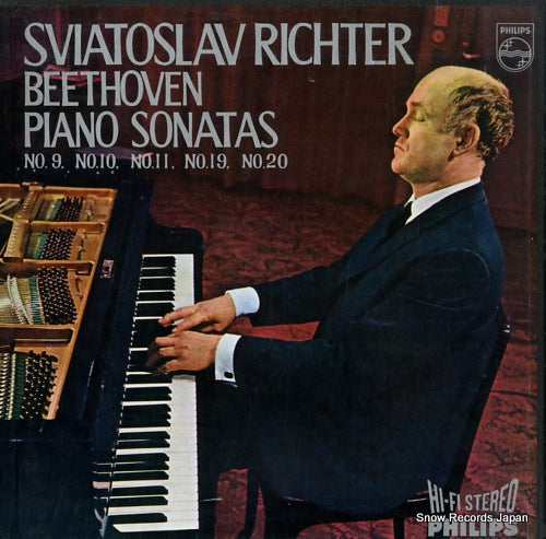 RICHTER, SVIATOSLAV beethoven; piano sonatas SFL7703-4