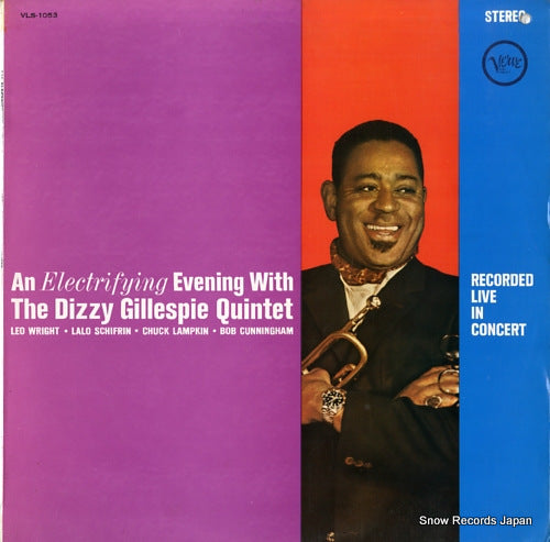 GILLESPIE, DIZZY an electrifying evening with the dizzy gillespie quintet VLS-1053