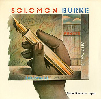 BURKE, SOLOMON sidewalks, fences and walls INF9024