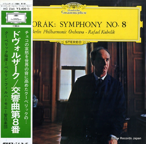 KUBELIK, RAFAEL dvorak; symphony no.8 MG2345